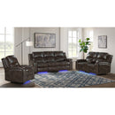 Intercon Furniture Silhouette Power Fabric Recliner SE-RC-140DPR-COF-C IMAGE 6