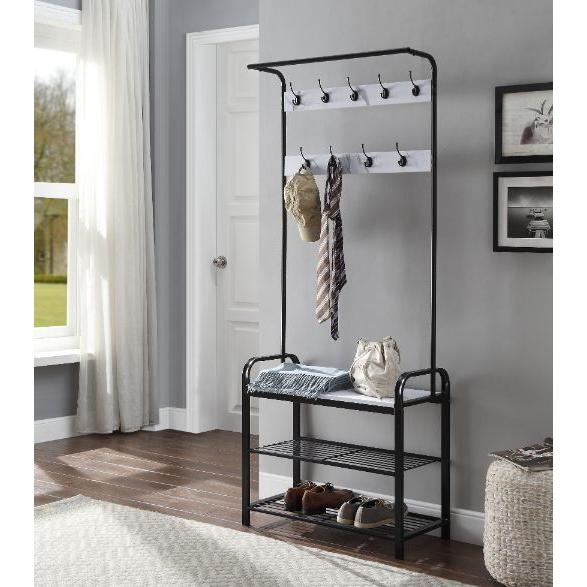 Acme Furniture Taurus 97912 Hall Tree - White