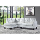 Acme Furniture Jeimmur 56470 Sectional Sofa - White IMAGE 6