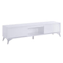 Acme Furniture Raceloma 91995 TV Stand - White IMAGE 2