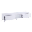 Acme Furniture Raceloma 91995 TV Stand - White IMAGE 4