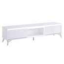 Acme Furniture Raceloma 91995 TV Stand - White IMAGE 6