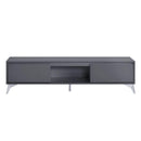Acme Furniture Raceloma 91996 TV Stand - Grey IMAGE 2