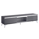 Acme Furniture Raceloma 91996 TV Stand - Grey IMAGE 3