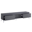 Acme Furniture Raceloma 91996 TV Stand - Grey IMAGE 4