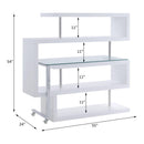Acme Furniture Buck II 93179 Writing Desk with Bookshelf IMAGE 9