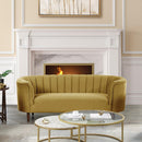 Acme Furniture Millephri LV00163 Sofa - Yellow IMAGE 1