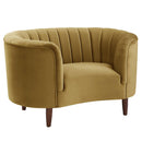 Acme Furniture Millephri LV00165 Chair - Yellow IMAGE 2