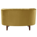 Acme Furniture Millephri LV00165 Chair - Yellow IMAGE 4