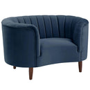 Acme Furniture Millephri LV00171 Chair - Blue IMAGE 2