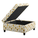 Emerald Home Furnishings Celia Fabric Storage Ottoman U3910-22-19 IMAGE 3