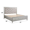 Acme Furniture Sliverfluff BD00241EK King Bed IMAGE 8