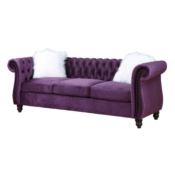 Acme Furniture Thotton LV00340 Sofa Purple