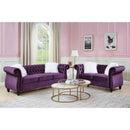 Acme Furniture Thotton LV00340 Sofa - Purple IMAGE 6