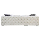 Acme Furniture Qokmis LV00391 Sectional Sofa - Beige IMAGE 4