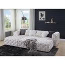 Acme Furniture Qokmis LV00392 Ottoman - Beige IMAGE 6