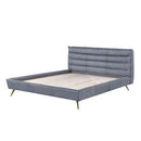 Acme Furniture Doris BD00562EK Eastern King Bed - Grey IMAGE 2