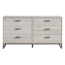 Signature Design by Ashley Socalle EB1864-231 Six Drawer Dresser IMAGE 3