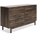 Signature Design by Ashley Calverson EB3660-231 Six Drawer Dresser IMAGE 1