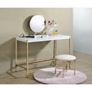 Acme Furniture Midriaks AC00723 Mirror & Stool IMAGE 7