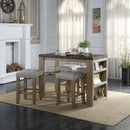 Acme Furniture Charnell DN00552 Counter Height Chair IMAGE 6