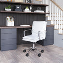 Zuo Partner 109006 Office Chair - White IMAGE 10