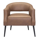 Zuo Berkeley 109051 Accent Chair - Vintage Brown IMAGE 3