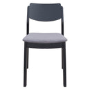 Zuo Desdamona 109214 Dining Chair - Gray & Black IMAGE 3