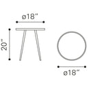 Zuo Particle 109272 Side Tabble IMAGE 9