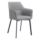 Zuo Adage 109364 Dining Chair - Grey IMAGE 1