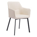 Zuo Adage 109400 Dining Chair - Beige IMAGE 1