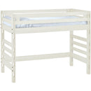 Crate Designs Furniture C4007TA Tall Ladder End Full Loft Bed - Cloud IMAGE 1