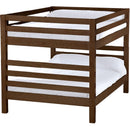 Crate Designs Furniture B4008 Ladder End Bunk Queen Bed - Brindle IMAGE 1