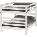Crate Designs Furniture C4008T Tall Ladder End Bunk Queen Bed - Cloud IMAGE 1