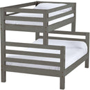 Crate Designs Furniture G4009 Twin/Double Bunk Bed - Graphite IMAGE 1