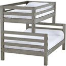 Crate Designs Furniture S4009T Tall Twin/Double Bunk Bed - Storm IMAGE 1