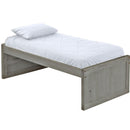 Crate Designs Furniture S4610 King Low Profile Captain's Bed - Storm IMAGE 1
