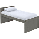 Crate Designs Furniture G4611 King Captain's Bed - Graphite IMAGE 1