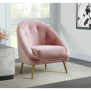 Elements International Trinity 16070 Chair W/Gold Leg Broadway Blush IMAGE 7