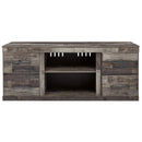 Signature Design by Ashley Derekson EW0200-268 Large TV Stand with Fireplace Option IMAGE 3