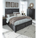 Signature Design by Ashley Foyland B989B5 California King Panel Storage Bed IMAGE 9