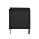 Acme Furniture Myles AC00842 Nightstand - Black & Silver IMAGE 5