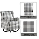 Acme Furniture Patli LV00922 Swivel Chair with Glider IMAGE 8