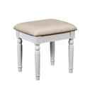 Furniture of America Tracy Vanity Set CM-DK6162WH IMAGE 3