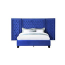 Acme Furniture Damazy BD00972EK Eastern King Bed - Blue IMAGE 2