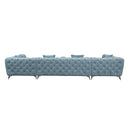 Acme Furniture Atronia LV01161 Sectional Sofa - Deep Green IMAGE 5
