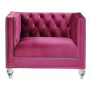 Acme Furniture Heibero LV01402 Chair - Burgundy IMAGE 2