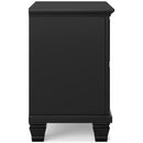 Signature Design by Ashley Lanolee B687-92 Two Drawer Night Stand IMAGE 4