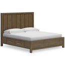 Signature Design by Ashley Cabalynn B974B8 King Panel Bed with Storage IMAGE 1