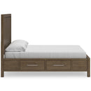 Signature Design by Ashley Cabalynn B974B9 California King Panel Bed with Storage IMAGE 4
